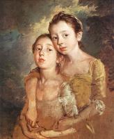 Gainsborough, Thomas - The Artist's Daughters with a Cat